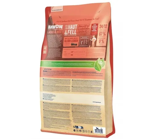 Happy Dog NaturCroq Adult Mini (Лосось и рис), 800 г