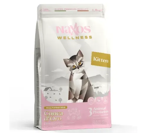 Naxos Wellness Kitten (Утка, курица, индейка), 300 г