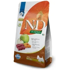 Farmina N&D Pumpkin GF Adult Mini (Тыква, оленина, яблоко), 2 кг