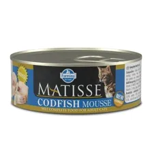Консервы Farmina Matisse Cat Mousse Codfish, 85 г