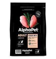AlphaPet Superpremium Cat Adult (Цыпленок), 400 г