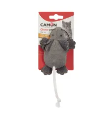CAMON Мышь из джинса с кошачьей мятой, 11 х 5 см
