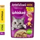 Whiskas Аппетитный микс (сырный соус, курица, утка), 75 г х 28 шт (уп)