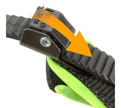 Ferplast Шлея AGILA ERGOFLUO 2, желтая, 37-45см/15мм