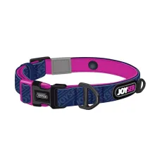 Joyser Walk Base Collar Ошейник для собак S, синий с розовым