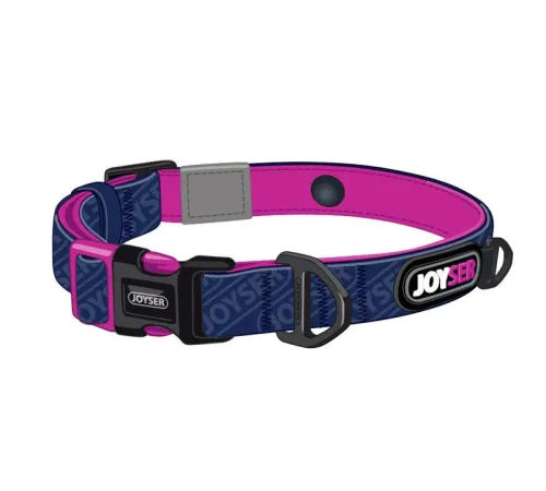 Joyser Walk Base Collar Ошейник для собак S, синий с розовым