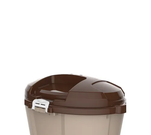 Bama pet Контейнер Dado Eco, бежевый, 60 л