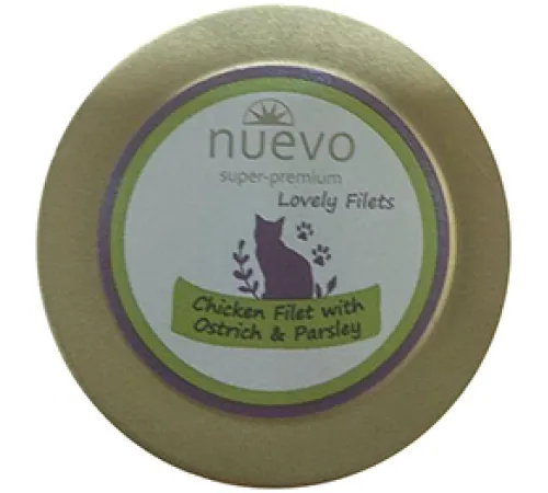 Nuevo Chicken Filet with Ostrich & Parsley, 85 гр