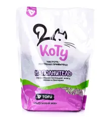 КОТУ Наполнитель TOFU Радужный MIX 6 л