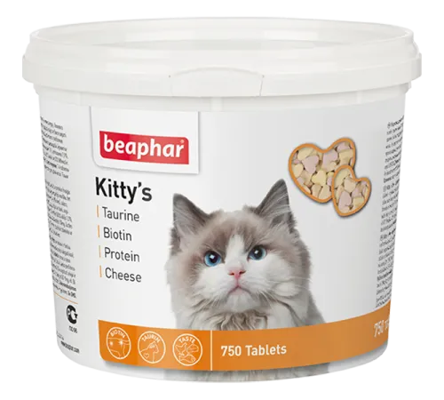 Витаминизированное лакомство Beaphar Kitty's Mix 180 таб