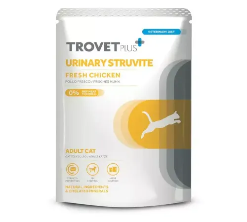 Trovet Plus Пауч Urinary Struvite (Курица), 85 г