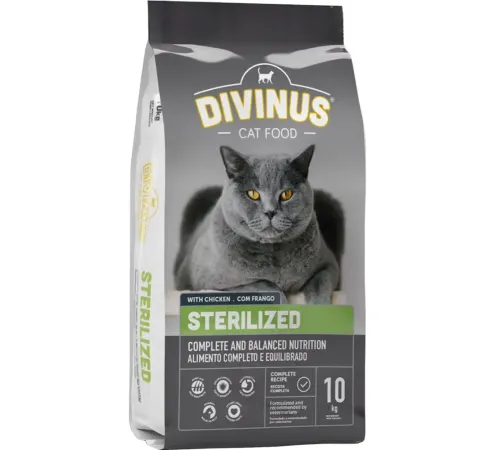 Divinus Cat Sterelized, 10 кг