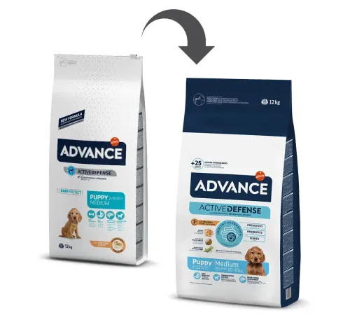 Advance Dog Puppy Protect Medium (Курица), 3 кг