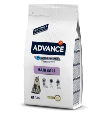 Advance Cat Hairball (Индейка и рис), 1,5 кг
