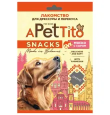 Pet's Brunch APetTito Мяско с сыром для собак, 90 г