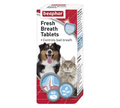 Beaphar Fresh Breath Tablets 40 таблеток
