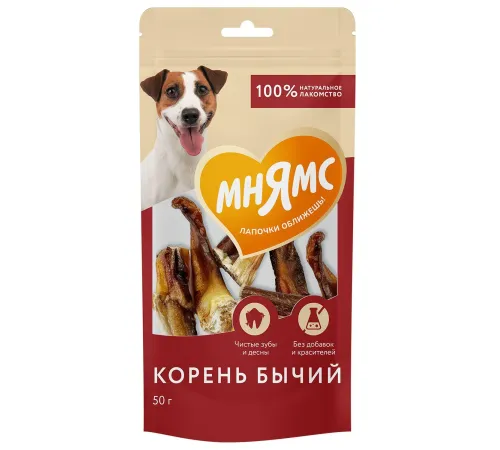 Мнямс Корень бычий для собак, 50 г