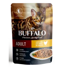 Mr. Buffalo Cat Adult (Цыпленок в соусе), 85 г