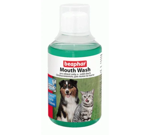 Beaphar Mouth Wash Ополаскиватель для полости пасти, 250 мл