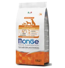 Monge Natural Superpremium All Breeds Puppy & Junior (Утка, рис, картофель), 12 кг