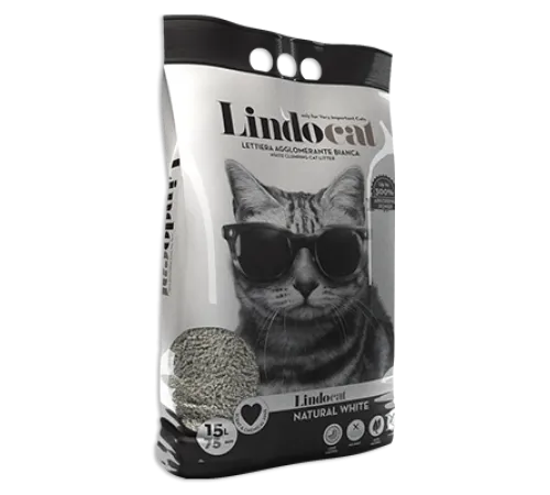 Lindocat Наполнитель Natural White, 15 л