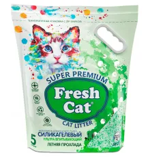 Fresh Cat Силикагелевый наполнитель Летняя прохлада, 5 л