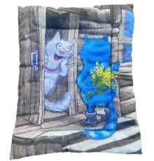 Happy Friends Матрас Коты Доброго дня, 44х57 см