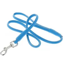 Поводок Collar Glamour круглый, голубой, 6 мм 122 см