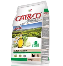 Cat&co Wellness Adult Hairball (Курица и рис), 1,5 кг