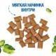 Monge Gift Dental Хрустящие подушечки с начинкой с кроликом и перечной мятой, 60 г