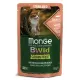 Monge Пауч BWild GF Sterilized Cat (Лосось, креветки, овощи), 85 г