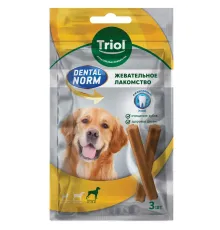 Triol DENTAL NORM Палочки жевательные для собак крупных пород, 120 г (3 шт/уп)