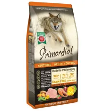 Primordial Dog Adult Neutered/Weight control (Индейка, лосось), 2 кг