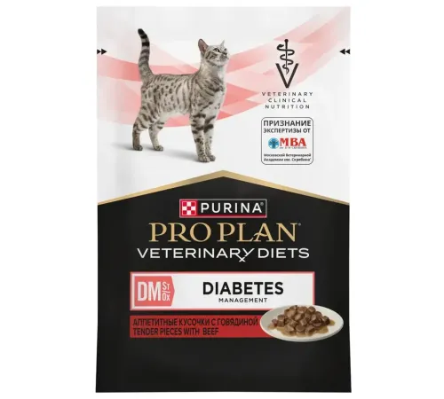 Pro Plan DM St/Ox Diabetes Management (Говядина), 85 г