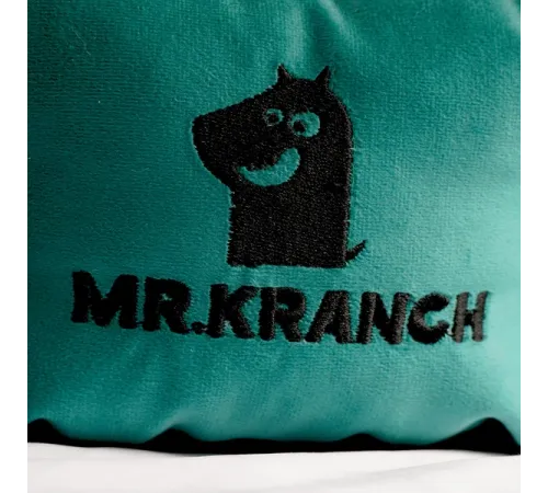 Mr.Kranch Лежанка круглая Изумрудная, 50х40х20 см