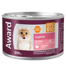 Award Kitten Starter Паштет (Индейка), 200 г