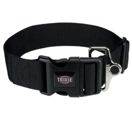 Trixie Ошейник Premium Collar (черный) L-XXL