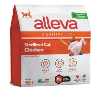 Alleva Equilibrium Sterilized Cat (Курица), 400 г