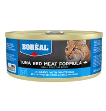Boreal Cat Красное мясо тунца в соусе с белой рыбой 80 г