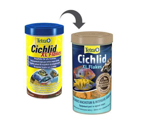 Tetra Корм Cichlid XL Flakes, 500 мл
