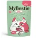 MyBestie для кошек (Тунец и лосось в желе), 80 г