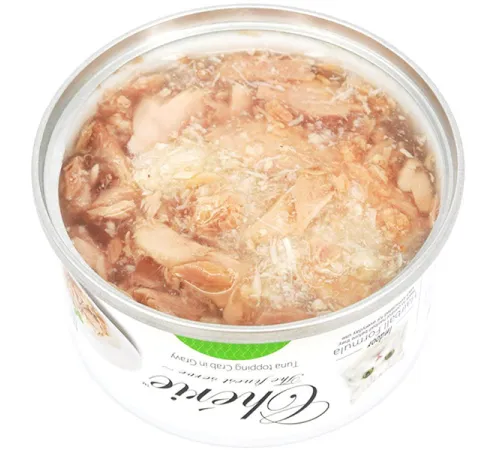 Cherie Hairball (Тунец, мясо краба в подливе), 80 г