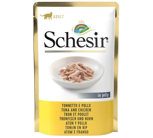Schesir Пауч Tuna Chicken (Тунец, цыпленок), 85 г