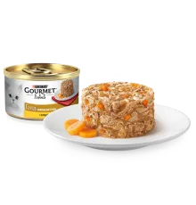 Gourmet Голд Нежные биточки с курицей и морковью, 85 г