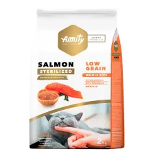 Amity Super Premium Sterilized Cats (Лосось), 2 кг