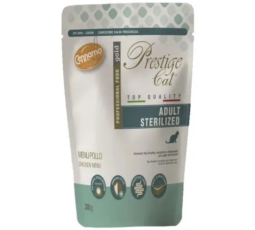Cennamo Prestige Gold Sterilized Cat (Курица), 300 г