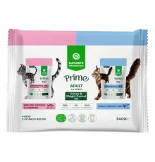 Nature's Protection Prime Adult Cat Set Urinary & Weight Control, 85 г х 4 шт