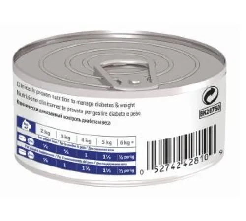 Hill's m/d Diabetes Care для кошек, 156 г