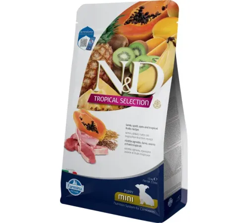 Farmina N&D LG Tropical Selection Puppy Mini (Ягненок), 1,5 кг