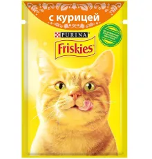 Friskies для кошек (Курица в подливе), 85 г х 10 шт